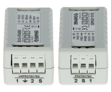 PĀRSPRIEGUMA AIZSARDZĪBA SUG-RS485 SIMETRISKĀS LĪNIJAS RS-485 EWIMAR
