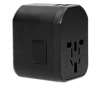 UNIVERSĀLAIS TĪKLA ADAPTERIS AR USB BAROŠANAS ADAPTERI TA-6 Virone