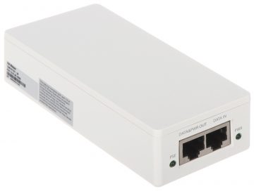 STRĀVAS ADAPTERIS POE TAM1GT1GT-30 - 30 W DAHUASTRĀVAS ADAPTERIS POE TAM1GT1GT-30 - 30 W DAHUA