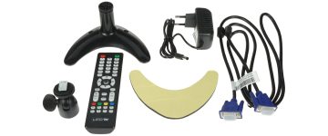 МОНИТОР VGA, HDMI, АУДИО, 1XВИДЕО, USB, ПУЛЬТ ДИСТАНЦИОННОГО УПРАВЛЕНИЯ TFT-10/CCTV-V2 10""