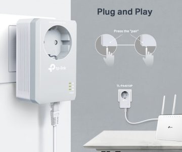 TĪKLA ADAPTERIS TL-PA4010P-KIT TP-LINK