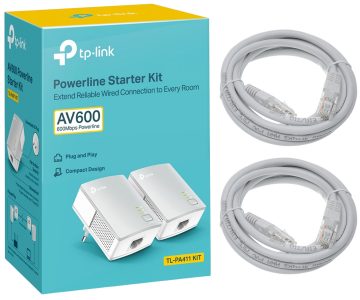 TĪKLA ADAPTERIS TL-PA411-KIT TP-LINK