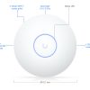 PIEKĻUVES PUNKTS UQ-U7-LR UniFi Wi-Fi 7 2.4&nbsp;GHz, 5&nbsp;GHz, 688&nbsp;Mbps + 4300&nbsp;Mbps UBIQUITI