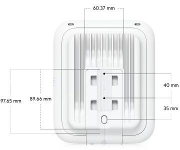 PIEKĻUVES PUNKTS UQ-U7-OUTDOOR UniFi Wi-Fi 7 2.4 GHz, 5 GHz, 688 Mbps + 4324 Mbps UBIQUITI