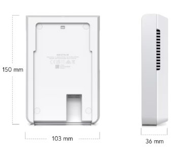 PIEKĻUVES PUNKTS UQ-U7-PRO-WALL UniFi Wi-Fi 7 2.4 GHz, 5 GHz, 6 GHz, 688 Mbps + 4324 Mbps + 5764 Mbps UBIQUITI
