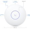 PIEKĻUVES PUNKTS UQ-U7-PRO UniFi Wi-Fi 7 2.4 GHz, 5 GHz, 6 GHz, 688 Mbps + 4300 Mbps + 5800 Mbps UBIQUITI
