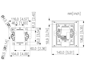 IEKŠĒJAIS PANELIS VTH2612L-W Wi-Fi / IP DAHUA