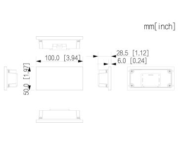 INDIKAATORI MOODUL VTO4103F-ML VTO4103F MOODULILE DAHUA