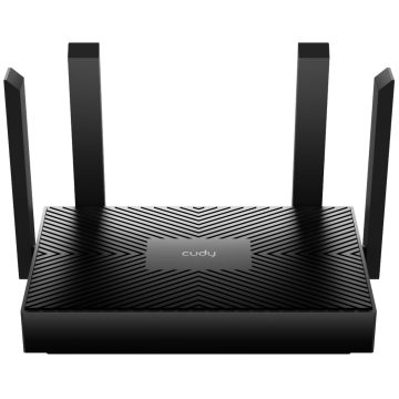 ROUTER WR1500 Wi-Fi 6 2.4 GHz, 5 GHz 300 Mbps + 1201 Mbps CUDYROUTER WR1500 Wi-Fi 6 2.4 GHz, 5 GHz 300 Mbps + 1201 Mbps CUDY