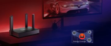 ROUTER WR1500 Wi-Fi 6 2.4 GHz, 5 GHz 300 Mbps + 1201 Mbps CUDY