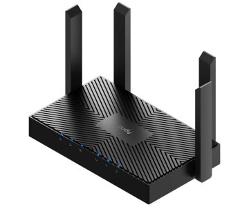 ROUTER WR3000 Wi-Fi 6 2.4 GHz, 5 GHz 574 Mbps + 2402 Mbps CUDY