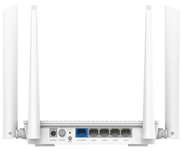 ROUTER WR3000H Wi-Fi 6 2.4 GHz, 5 GHz 574 Mbps + 2402 Mbps CUDY