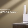 ROUTER WR3600E Wi-Fi 7 2.4 GHz, 5 GHz 688 Mbps + 2880 Mbps CUDY