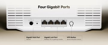 ROUTER WR3600E Wi-Fi 7 2.4 GHz, 5 GHz 688 Mbps + 2880 Mbps CUDY