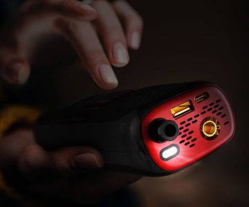 PĀRNĒSĀJAMS MINI KOMPRESORS AR POWERBANK FUNKCIJU XB-AIRMASTER Xblitz