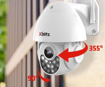 ĀRĒJĀ IP ROTĀCIJU KAMERA XB-ARMOR-500 Tuya Smart Wi-Fi - 5 Mpx 3.6 mm Xblitz