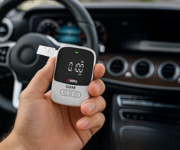 DEGVIELAS ELEMENTU ALKOHOLA ALKOMETRS XB-CLEAR Xblitz