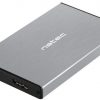 Natec Rhino GO SATA 2,5 collu USB 3.0 ārējā cietā diska korpuss, pelēks