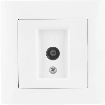 TV kontaktligzda VCX WESA LC 43 BaltaTV kontaktligzda VCX WESA LC 43 Balta