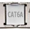 RJ45 SAVIENOTĀJS GETFORT CAT.6A modulārs bezinstrumentu RJ45 SAVIENOTĀJS GETFORT CAT.6A modulārs bezinstrumentu
