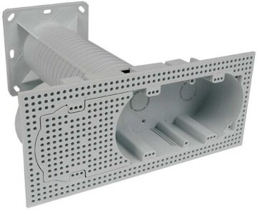 Vairāku elektroinstalācijas kārbu KOPOS KEZ-3_KB izolācijas sistēmāmVairāku elektroinstalācijas kārbu KOPOS KEZ-3_KB izolācijas sistēmām