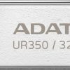 Adata USB zibatmiņa UR350 32GB USB3.2 Gen1 metāla brūna
