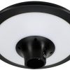 Saules parka lampa LED SOLUM 20W 2200LM 3000-4000K IP65 melna