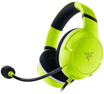 Razer Kaira X Xbox vadu austiņas, laima krāsasRazer Kaira X Xbox vadu austiņas, laima krāsas
