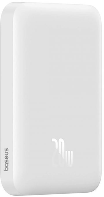 Powerbank Baseus Magnetic Mini Air PPCXM06A 6000mAh MagSafe 15W PD QC 20W USB-C + kabelisPowerbank Baseus Magnetic Mini Air PPCXM06A 6000mAh MagSafe 15W PD QC 20W USB-C + kabelis