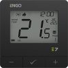 ENGO Controls E7-RFB — programmējams bezvadu temperatūras regulators, melns