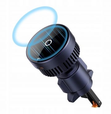 AUTO TURĒTĀJS INDUKTĪVAIS LĀDĒTĀJS Baseus MagPro BS-CW04 Qi 2.0 15W MagSafe GRILĒTS MELNSAUTO TURĒTĀJS INDUKTĪVAIS LĀDĒTĀJS Baseus MagPro BS-CW04 Qi 2.0 15W MagSafe GRILĒTS MELNS