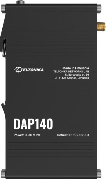Teltonika DAP140 industriālais piekļuves punkts AP (DAP140000000)Teltonika DAP140 industriālais piekļuves punkts AP (DAP140000000)