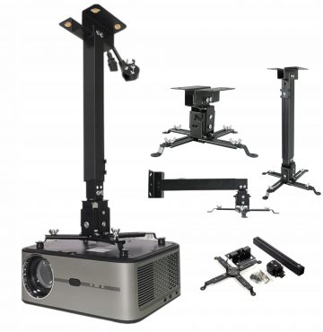 Zenwire melns projektora stiprinājumsZenwire melns projektora stiprinājums