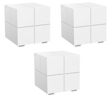 TENDA MESH NOVA MW6 MĀJAS WI-FI SISTĒMA 3 pacTENDA MESH NOVA MW6 MĀJAS WI-FI SISTĒMA 3 pac