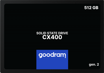 SSD disks GOODRAM CX400 G2 512 GB SATA3SSD disks GOODRAM CX400 G2 512 GB SATA3