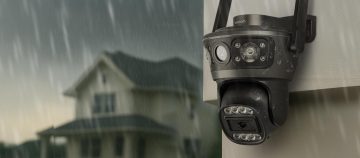 EasyCam IP kamera ar dubultu pagriešanu/noliekšanu Tuya 5MP 4x tālummaiņa EC-2x5PTZ5L EasyCam IP kamera ar dubultu pagriešanu/noliekšanu Tuya 5MP 4x tālummaiņa EC-2x5PTZ5L