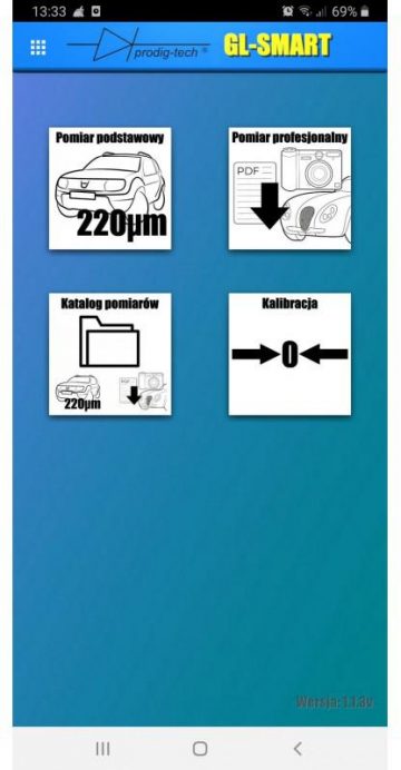 GL-SMART-XL krāsas biezuma mērītājs