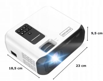 Mini projektors Zenwire E500s WiFi Full HD 7500lm