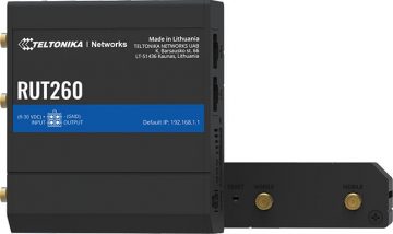 Teltonika RUT260 rūpnieciskais 4G/LTE maršrutētājs (RUT260000000)