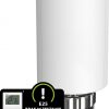ENGO Controls ETRV-M28 - Bezvadu, elektroniska radiatora galva M28x1.5, darbināma ar baterijām, balta