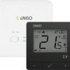 ENGO Controls E7-RFB — programmējams bezvadu temperatūras regulators, melns