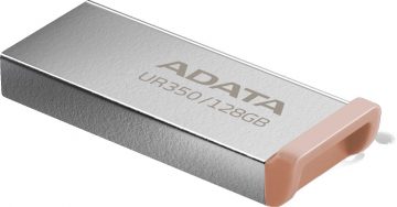 Adata USB zibatmiņa UR350 128GB USB3.2 Gen1 metāla brūna Adata USB zibatmiņa UR350 128GB USB3.2 Gen1 metāla brūna