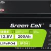 LiFePO4 zaļās šūnas kubs 12,8 V 200 Ah LFPGC12V200 Ah litija dzelzs fosfāta akumulators