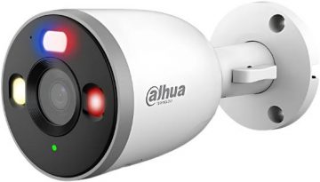 Dahua IP novērošanas komplekts 4 WI-FI kameras 5MPx 2K F5D-PV-0280B aktīva atturoša IR LED līdz 30m