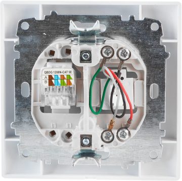 Telefona un datora kontaktligzda VCX WESA LC 42 Balta