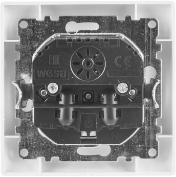 Viena kontaktligzda ar zemējumu un USB VCX WESA LC 13A Balta