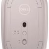 Dell MS3320W mobilā bezvadu pele, pelēkrozā krāsā Dell MS3320W mobilā bezvadu pele, pelēkrozā krāsā
