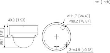 Dahua IPC-HDBW3649E-AS-IL-0360B IP kamera