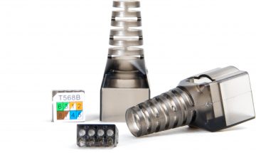 RJ45 SAVIENOTĀJS GETFORT CAT.5e modulārs bezinstrumentu