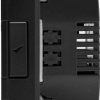 ENGO Controls EONE-230B - Temperatūras regulators, 230 V, melns, internets, iebūvējams, ZigBee